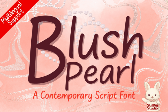 Blush Pearl: The Elegant Script Font for Your Brand