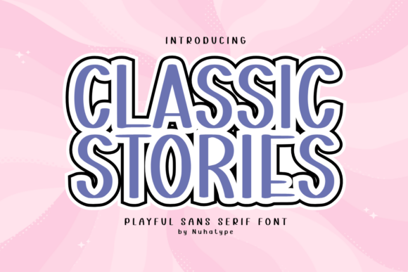 Classic Stories: A Handwritten Font for Editorial Design