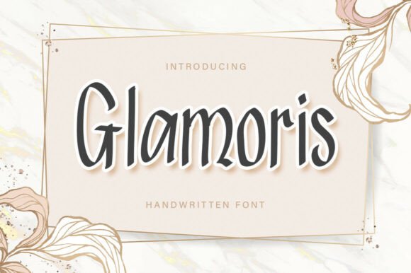 Glamoris: A Handwritten Font for Modern Web Design
