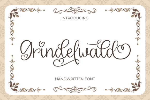 Grindelwald: A Soft Script Font for Elegant Branding