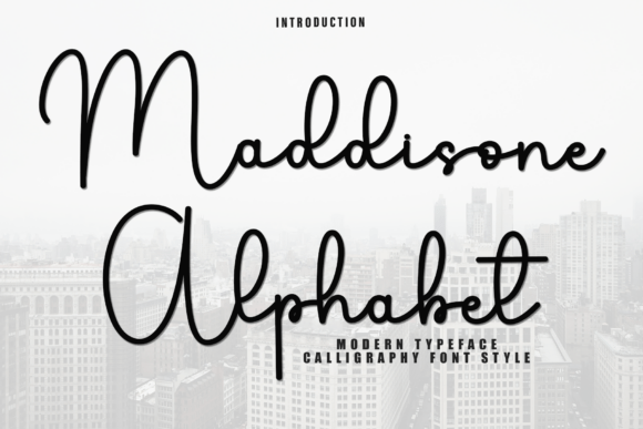 Maddisone Alphabet: A Soft Script Font Review