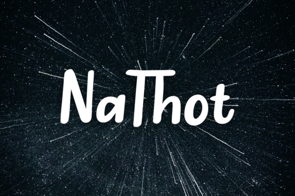 Nathot: A Friendly Typeface for Modern Web Design