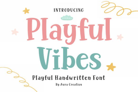 Playful Vibes: A Handwritten Font for Makers