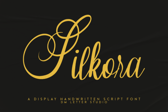 Silkora: The Elegant Script Font for Campaigns