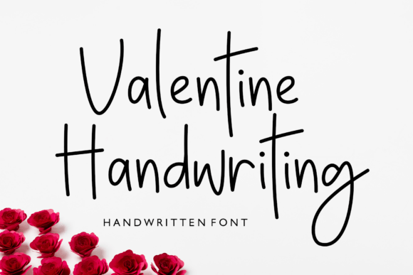 Valentine Handwriting: A Romantic Script Font for Branding