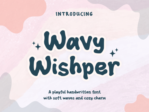 Wavy Wishper: A Playful Handwritten Font for Brands