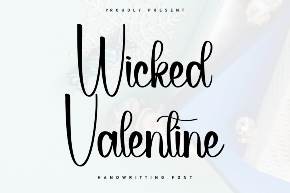 Wicked Valentine: A Handwritten Font for Editorial Charm